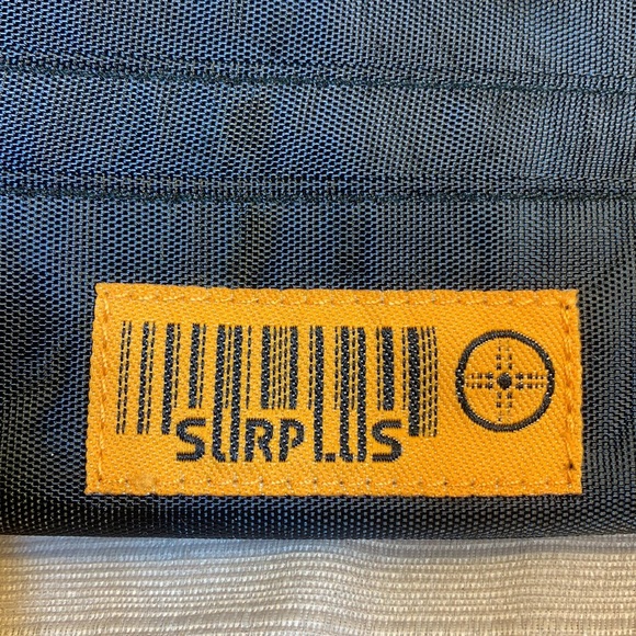 NWOT SurPlus foldable wallet w/bungee leash